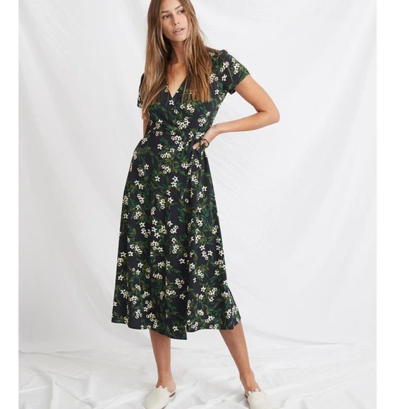 Marine Layer Dresses & Skirts - Marine Layer Floral Wrap Dress